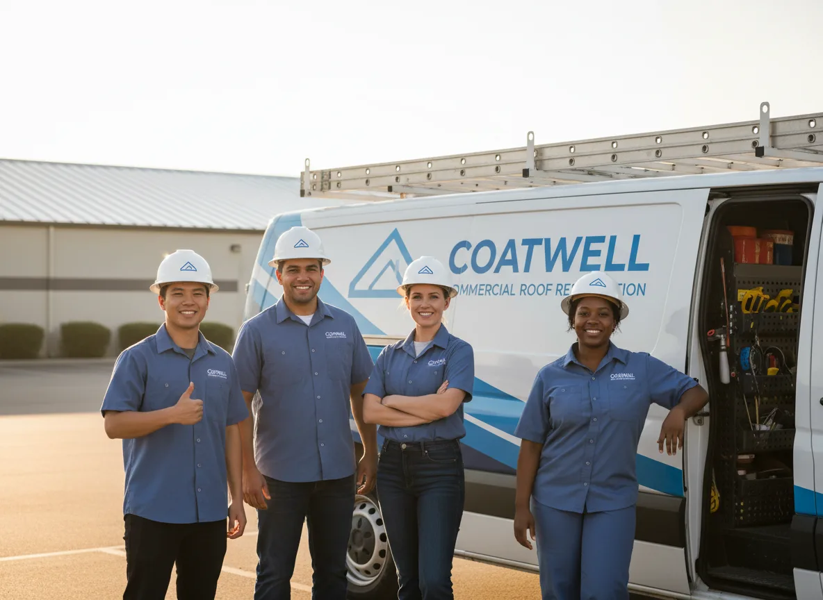 Commercial roof coating company in Arcadia, KS